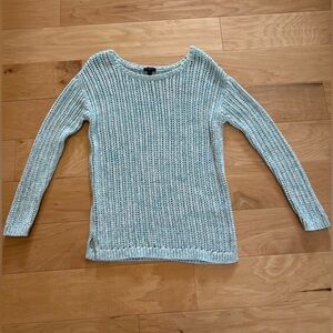 Talbots Open Weave Cotton Sweater